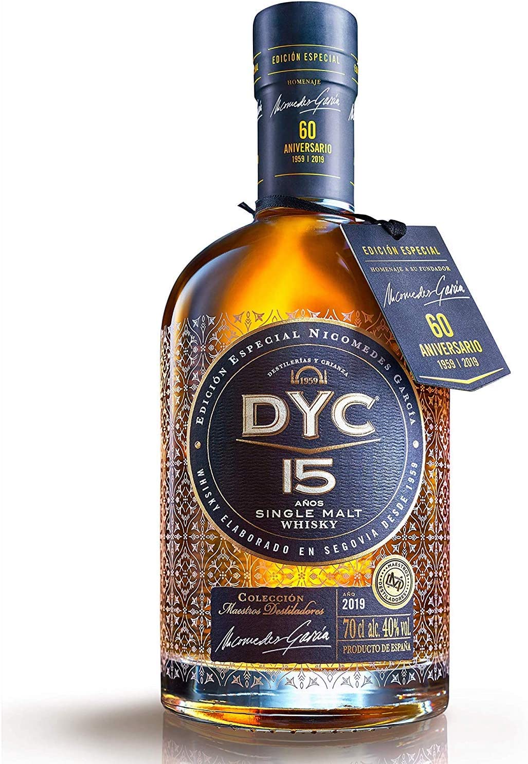 DYC 15 Años Edición Especial 60 Aniversario Single Malt Whisky