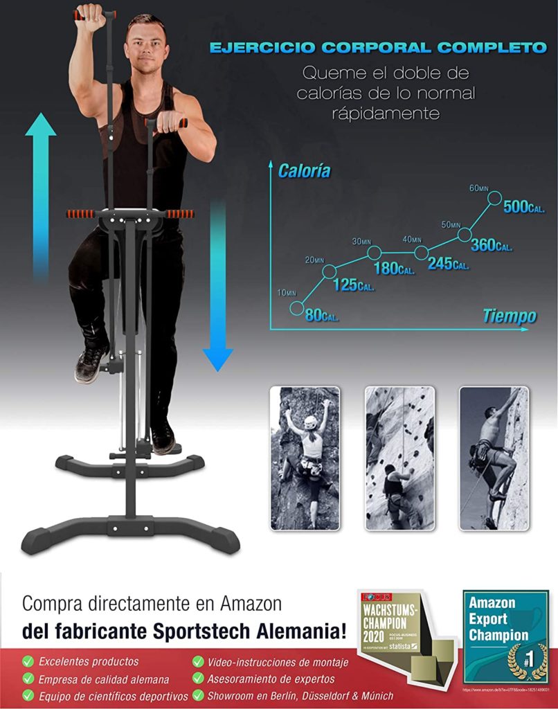 Máquina stepper & climber Sportstech VC300 Enlace Amazon