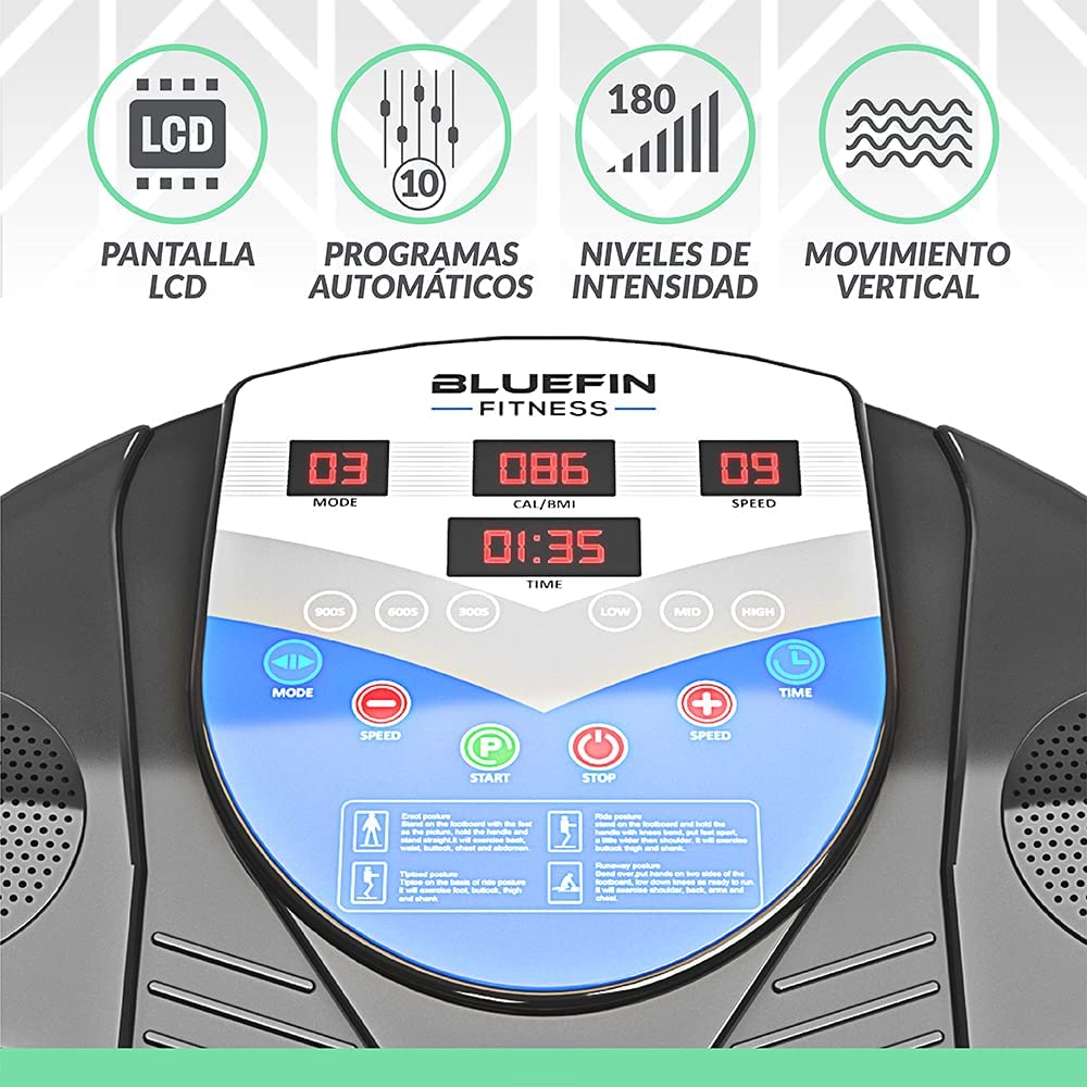 Plataforma vibratoria Bluefin Fitness Pro Enlace Amazon