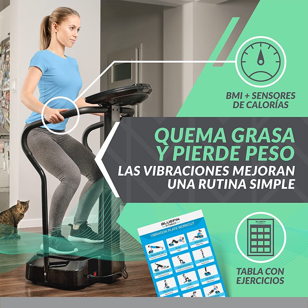 Plataforma vibratoria Bluefin Fitness Pro Enlace Amazon