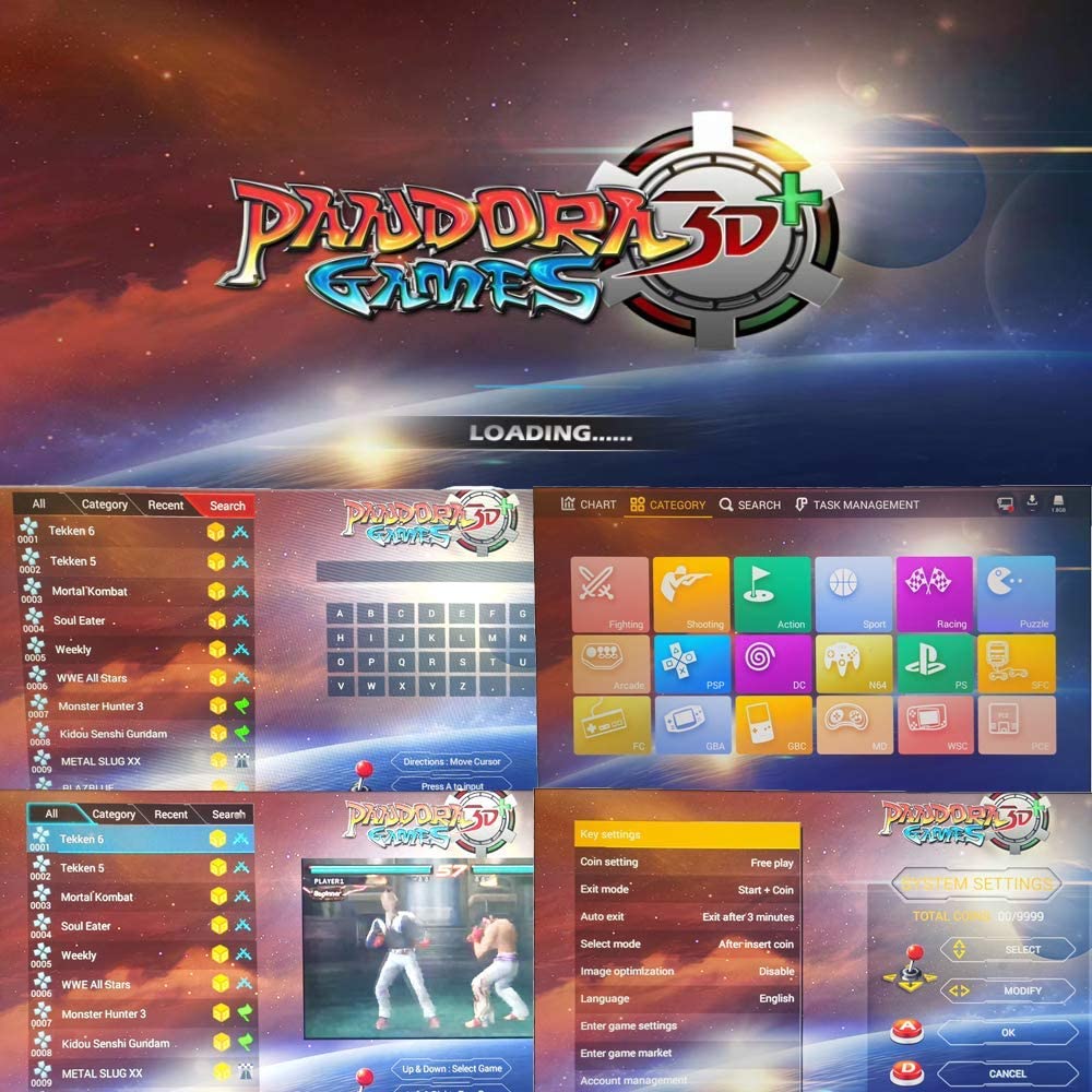 Consola arcade wifi Pandora TAPDRA Enlace Amazon